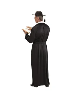 WIDMANN Déguisement Prêtre Homme (tunique, Ceinture) -Halloween Soldes Boutique deguisement pretre homme tunique ceinture 2