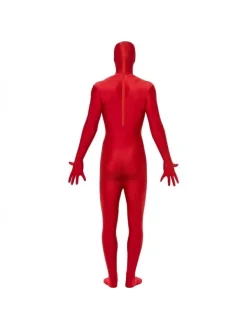 Smiffys Déguisement Seconde Peau Rouge Adulte (combinaison Avec Cagoule) -Halloween Soldes Boutique deguisement seconde peau rouge adulte combinaison avec cagoule 4