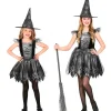 WIDMANN Déguisement Sorcière Fille- Robe Tutu, Chapeau 2 Au 13 Ans -Halloween Soldes Boutique deguisement sorciere fille robe tutu chapeau 2 au 13 ans