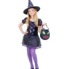 WIDMANN Déguisement Sorcière Tutu (robe Noire Et Violet, Chapeau) 2 WIDMANN Déguisement Sorcière Tutu (robe Noire Et Violet, Chapeau) -Halloween Soldes Boutique deguisement sorciere tutu robe noire et violet chapeau