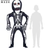 WIDMANN Déguisement Squelette Enfant Avec Masque Géant -Halloween Soldes Boutique deguisement squelette enfant avec masque geant