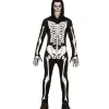 WIDMANN Déguisement Squelette Homme (combinaison à Capuche, Gants)