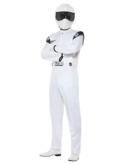 Smiffys Déguisement Stig De Top Gear Blanc Homme (combinaison, Casque Intégral) -Halloween Soldes Boutique deguisement stig de top gear blanc homme combinaison casque integral 1