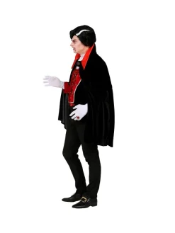 WIDMANN Déguisement Vampire Homme (veste Avec Gilet, Jabot, Cape) -Halloween Soldes Boutique deguisement vampire homme veste avec gilet jabot cape 3
