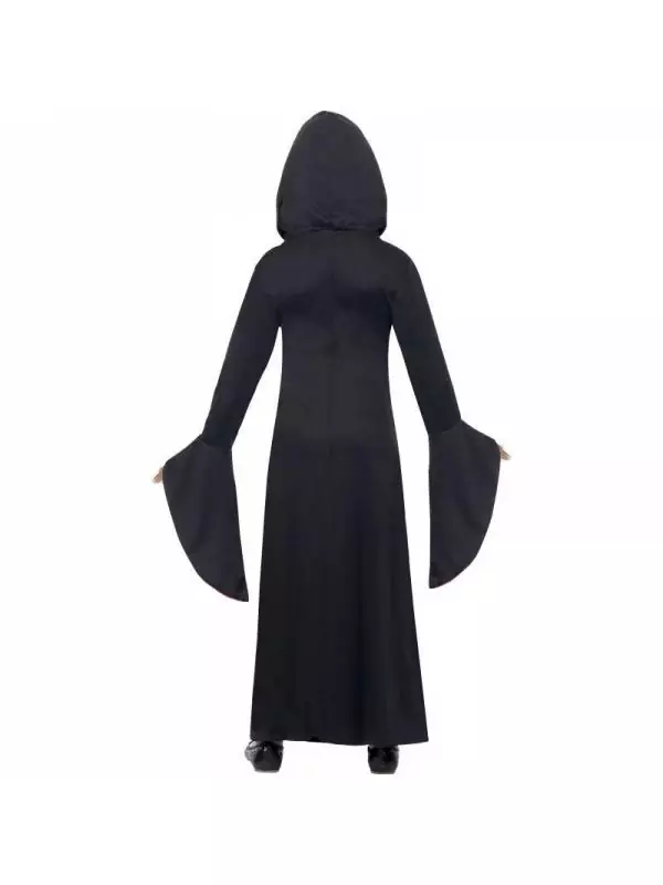 Smiffys Déguisement Vampiresse Fille (robe Rouge Et Noire à Capuche) 5 Smiffys Déguisement Vampiresse Fille (robe Rouge Et Noire à Capuche) – Image 3