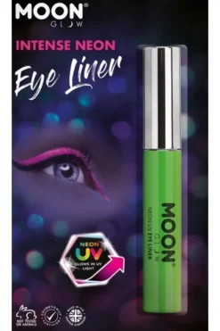 Smiffys Eye-Liner UV Néon Vert Intense - Moon Glow