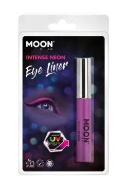 Smiffys Eye-Liner UV Néon Violet Intense - Moon Glow -Halloween Soldes Boutique eye liner uv neon violet intense moon glow 2