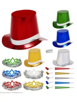 WIDMANN Kit De Fête Multicolore, Holographique Pour 10 Personnes -Halloween Soldes Boutique kit de fete multicolore holographique pour 10 personnes 2