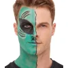 Smiffys Kit De Maquillage à  L'eau Extra-terrestre Vert (maquillage, Adhésifs, Prothèse, Applicateur)