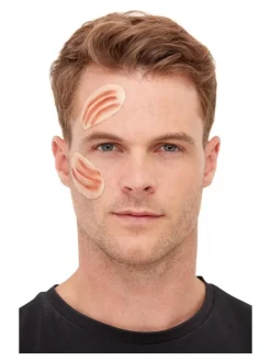 Smiffys Kit De Maquillage à  L'eau Extra-terrestre Vert (maquillage, Adhésifs, Prothèse, Applicateur) -Halloween Soldes Boutique kit de maquillage a l eau extra terrestre vert maquillage adhesifs prothese applicateur 2