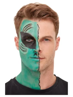 Smiffys Kit De Maquillage à  L'eau Extra-terrestre Vert (maquillage, Adhésifs, Prothèse, Applicateur)