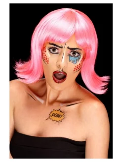 Smiffys Kit De Maquillage Style Pop Art, à L'eau -Halloween Soldes Boutique kit de maquillage style pop art a l eau 3