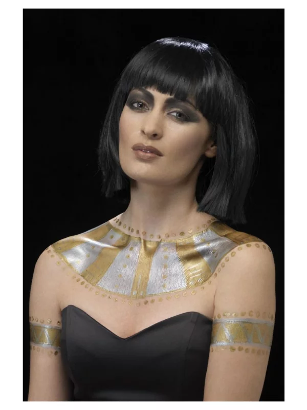 Smiffys Kit Latex Métallique Or Et Argent (1 X29,57 Ml, Maquillage Or Et Argent, 2 éponges) 13 Smiffys Kit Latex Métallique Or Et Argent (1 X29,57 Ml, Maquillage Or Et Argent, 2 éponges) – Image 11