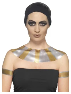 Smiffys Kit Latex Métallique Or Et Argent (1 X29,57 Ml, Maquillage Or Et Argent, 2 éponges) 21 Smiffys Kit Latex Métallique Or Et Argent (1 X29,57 Ml, Maquillage Or Et Argent, 2 éponges) -Halloween Soldes Boutique kit latex metallique or et argent 1 x2957 ml maquillage or et argent 2 eponges 8