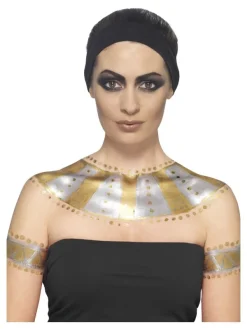 Smiffys Kit Latex Métallique Or Et Argent (1 X29,57 Ml, Maquillage Or Et Argent, 2 éponges) 22 Smiffys Kit Latex Métallique Or Et Argent (1 X29,57 Ml, Maquillage Or Et Argent, 2 éponges) -Halloween Soldes Boutique kit latex metallique or et argent 1 x2957 ml maquillage or et argent 2 eponges 9