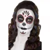 Kit Maquillage Jour De La Mort (maquillage Visage, Tatouages, Pierres Précieuses Autocollantes, Crayon, Applicateur) -Halloween Soldes Boutique kit maquillage jour de la mort maquillage visage tatouages pierres precieuses autocollantes crayon applicateur
