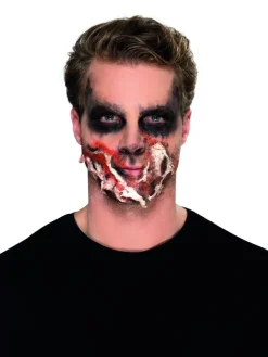 Smiffys Kit Maquillage Multicolore Zombie (peinture Visage, Latex Liquide, Sang) -Halloween Soldes Boutique kit maquillage multicolore zombie peinture visage latex liquide sang 3
