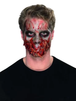 Smiffys Kit Maquillage Multicolore Zombie (peinture Visage, Latex Liquide, Sang) -Halloween Soldes Boutique kit maquillage multicolore zombie peinture visage latex liquide sang 6