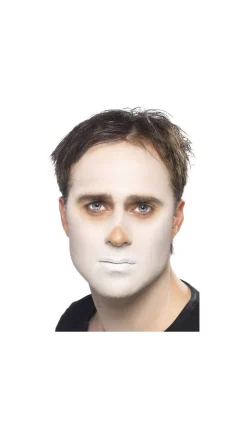 Smiffys Kit Maquillage Squelette (peinture Du Visage, Crayon Noir Et éponge) -Halloween Soldes Boutique kit maquillage squelette peinture du visage crayon noir et eponge 4