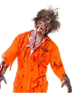 Smiffys Kit Maquillage Zombie (maquillage, Faux Sang, Latex Liquide, Chair, Crayons, Applicateurs) -Halloween Soldes Boutique kit maquillage zombie maquillage faux sang latex liquide chair crayons applicateurs 5