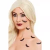 Smiffys Lot De 6 Autocollants 3D Chauve-souris Pour Visage 1 Smiffys Lot De 6 Autocollants 3D Chauve-souris Pour Visage -Halloween Soldes Boutique lot de 6 autocollants 3d chauve souris pour visage