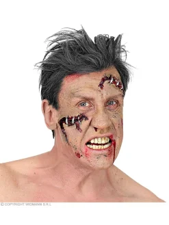 WIDMANN Lot De Deux Prothèses En Latex FX - Cicatrices Avec Agrafes