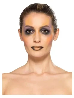 Smiffys Maquillage à L'eau Diseuse De Bonne Aventure (3 Couleurs, Paillettes, Transferts, éponge Et Brosse) -Halloween Soldes Boutique maquillage a l eau diseuse de bonne aventure 3 couleurs paillettes transferts eponge et brosse 3