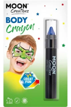 Smiffys Maquillage Body Painting Moon Crayon Bleu Foncé, 3,5g