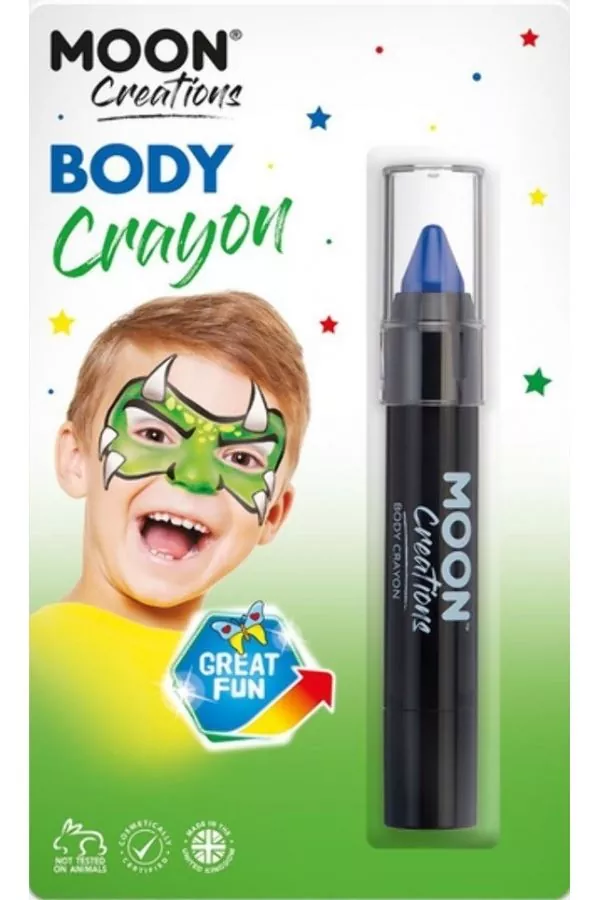 Smiffys Maquillage Body Painting Moon Crayon Bleu Foncé, 3,5g 3 Smiffys Maquillage Body Painting Moon Crayon Bleu Foncé, 3,5g