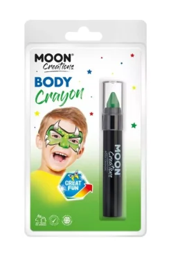 Smiffys Maquillage Body Painting Moon Crayon Vert, 3,5g -Halloween Soldes Boutique maquillage body painting moon crayon vert 35g 3