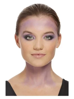 Maquillage Effets Spéciaux Smiffys, Kit Diseuse De Bonne Aventure, Aqua, Avec Des Pierres Précieuses, Des Paillettes, Des Bijoux -Halloween Soldes Boutique maquillage effets speciaux smiffys kit diseuse de bonne aventure aqua avec des pierres precieuses des paillettes des bijoux 4