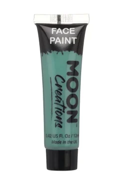 Smiffys Maquillage Moon Créations, Visage Corps Bleu Turquoise, 12ml -Halloween Soldes Boutique maquillage moon creations visage corps bleu turquoise 12ml 1 2