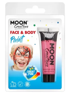 Smiffys Maquillage Moon Créations, Visage Corps, Rose Foncé 12ml -Halloween Soldes Boutique maquillage moon creations visage corps rose fonce 12ml 2