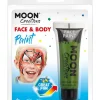 Smiffys Maquillage Moon Créations, Visage Corps, Vert Foncé,12ml -Halloween Soldes Boutique maquillage moon creations visage corps vert fonce12ml