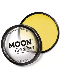 Smiffys Maquillage Pro Visage Jaune - Cosmic Moon -Halloween Soldes Boutique maquillage pro visage jaune cosmic moon 1