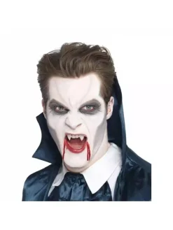 Smiffys Maquillage Vampire Gris, Noir / Blanc + Applicateur -Halloween Soldes Boutique maquillage vampire gris noir blanc applicateur 3