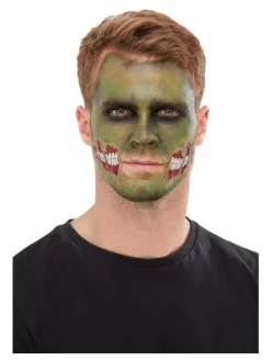 Smiffys Maquillage Zombie (transfert Bouche, Maquillage Vert, Crayon, Faux Sang Et éponge) -Halloween Soldes Boutique maquillage zombie transfert bouche maquillage vert crayon faux sang et eponge 4
