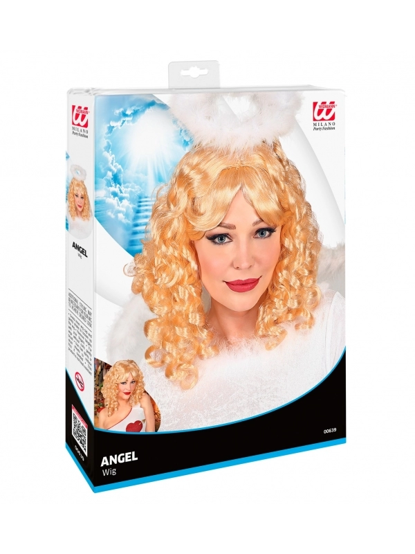 WIDMANN Perruque Ange Blonde Avec Des Boucles 6 WIDMANN Perruque Ange Blonde Avec Des Boucles – Image 4