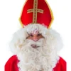 Perruque & Barbe Saint-Nicolas - Fabrication à La Main -Halloween Soldes Boutique perruque barbe saint nicolas fabrication a la main
