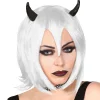 WIDMANN Perruque Cosplay Diablesse Avec Cornes Intégrées 2 WIDMANN Perruque Cosplay Diablesse Avec Cornes Intégrées -Halloween Soldes Boutique perruque cosplay diablesse avec cornes integrees