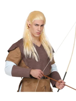 WIDMANN Perruque D'elfe Pour Un Look Fantastique -Halloween Soldes Boutique perruque d elfe pour un look fantastique 2