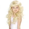 Smiffys Perruque Enfant Princesse Blonde Bouclée -Halloween Soldes Boutique perruque enfant princesse blonde bouclee