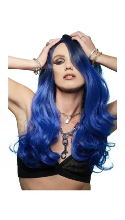 Smiffys Perruque Femme Manic Panic (Bleu De Minuit) 12 Smiffys Perruque Femme Manic Panic (Bleu De Minuit) -Halloween Soldes Boutique perruque femme manic panic bleu de minuit 4