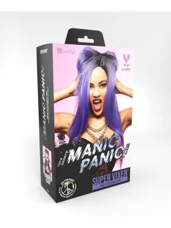 Smiffys Perruque Femme Manic Panic (Violet) 12 Smiffys Perruque Femme Manic Panic (Violet) -Halloween Soldes Boutique perruque femme manic panic violet 4