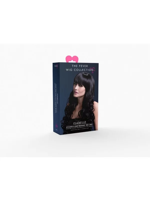 Smiffys Perruque Fever Isabelle Sexy 66 Cm, Noire 4 Smiffys Perruque Fever Isabelle Sexy 66 Cm, Noire – Image 2