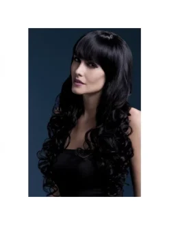 Smiffys Perruque Fever Isabelle Sexy 66 Cm, Noire 7 Smiffys Perruque Fever Isabelle Sexy 66 Cm, Noire -Halloween Soldes Boutique perruque fever isabelle sexy 66 cm noire 2
