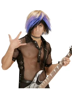 WIDMANN Perruque Manga Emo Pour Homme -Halloween Soldes Boutique perruque manga emo pour homme 2