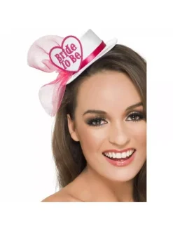 Smiffys Petit Chapeau Avec Coeur Bride To Be