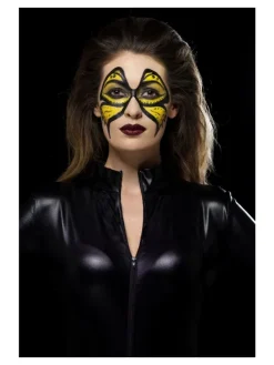 Smiffys Pot Latex Liquide 59,14 Ml Avec éponge Jaune -Halloween Soldes Boutique pot latex liquide 5914 ml avec eponge jaune 6