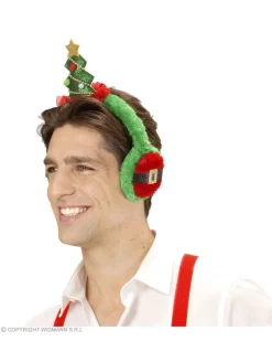 WIDMANN Protège Oreilles Avec Sapin De Noël -Halloween Soldes Boutique protege oreilles avec sapin de noel 2